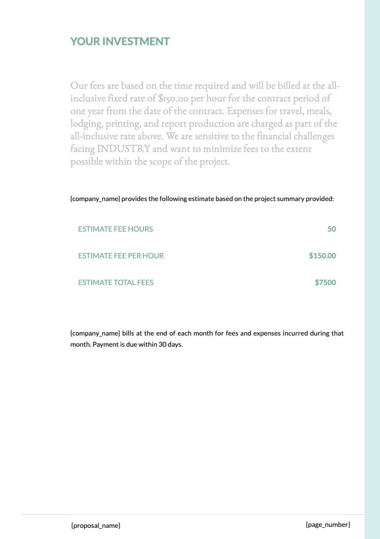 Enterprise Software Proposal Template